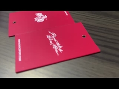 سازگاری با اکثر برچسب های استاندارد پوشاک سفارشی برچسب های آویزان با سبک Snap Lock