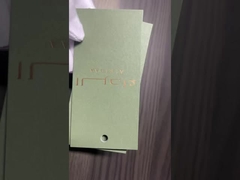 برچسب های آویز لباس سفارشی در مواد پلاستیکی برای پوشاک