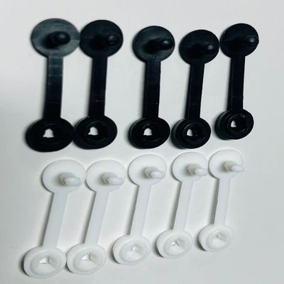 Black Rectangle Clothing Label Tags Durable Customizable Textile Labels Ideal for Garment Identification and Promotion