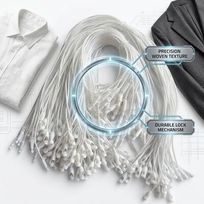 UV Fluorescent Glow Plastic Tag Fastener Neon Loop Pins for Nightclub Festival and High Visibility Fashion Branding