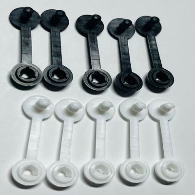 Black Rectangle Clothing Label Tags Durable Customizable Textile Labels Ideal for Garment Identification and Promotion