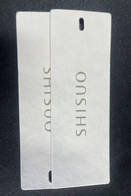 15 Hang Tag Snap Locks Clear Plastic Clothing Hang Tag Designed to Enhance Clothing Labeling Efficiency and Presentation