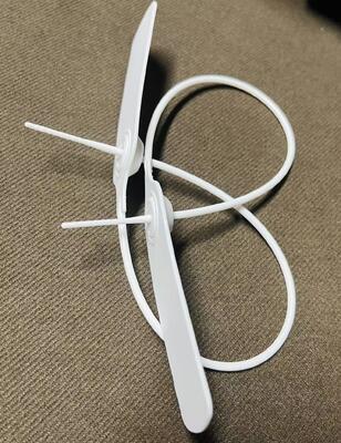 Rectangle Clothing Label Tags Featuring RFID Technology Ideal for Apparel Tracking Inventory Control and Authentication in Textile Industry