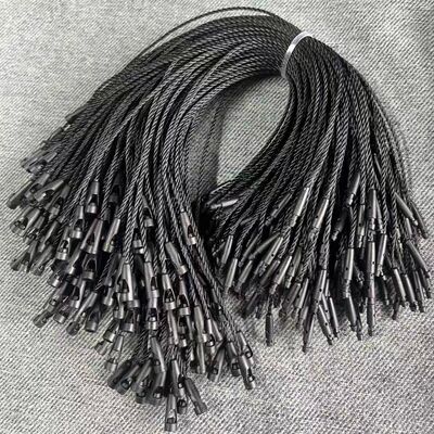 برچسب گذاری و برچسب گذاری برچسب های نیلونی تسمعات عرض 0.2 اینچ طول 4 اینچ تسمعات ایمن برای لباس و برچسب های محصول