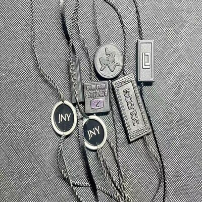 برچسب های انعطاف پذیر پوشاک اسویینگ سیاه مناسب برای پوشاک برچسب های شناسایی پوشاک و سفارشی سازی محصول نساجی
